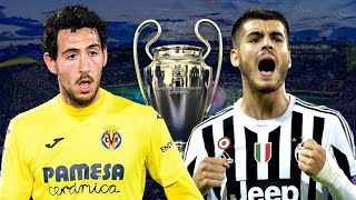 VILLARREAL X JUVENTUS  IDA OITAVAS DE FINAL LIGA DOS CAMPEÕES 202122 préjogo 2202 [upl. by Eulalee]