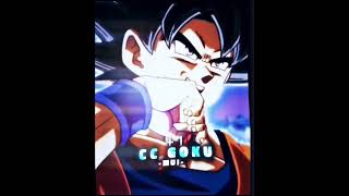 Xeno Goku Vs CC Goku dragonball edit [upl. by Odelle]