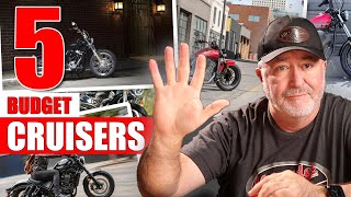 5 Budget Friendly Cruiser Motorcycles for 2024 [upl. by Ailelc401]