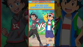 Ash Vs Goh Strongest Battle  Ash Strong Team Versus Goh Strong Team  Hindi  pokemon​ shorts​ [upl. by Cilurzo]