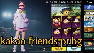 PUBG KOREAN X KAKAO FRIENDSLUCKY CRATE OPENING 🍑 [upl. by Hoes575]