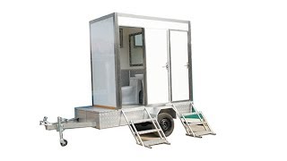 China HUIDA  HDJ trailer toilet portable toilet [upl. by Nivrac]