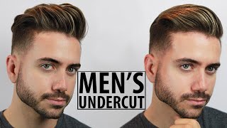 Disconnected Undercut  Haircut and Style Tutorial  2 Easy Undercut Hairstyles for Men  Alex Costa [upl. by Atyekram]