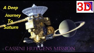 The Cassini Huygens Mission  Mission to Saturn  3D Animation [upl. by Alur]