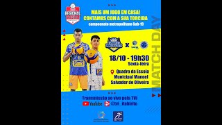 Metropolitano Sub19 Masculino  Itabrito Pró Esporte x Sada Cruzeiro [upl. by Garling]