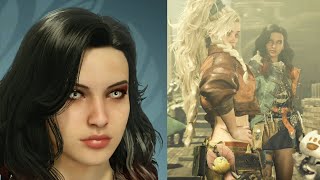 Monster Hunter Wilds Female Character Creation amp Gemma Scenes Beta [upl. by Nywg]