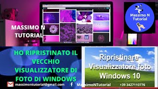 23 Come aprire le foto con il vecchio visualizzatore di foto di Windows [upl. by Gonyea]