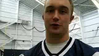 UConn Quarterback Zach Frazer On Competition in Camp [upl. by Otrebmal]