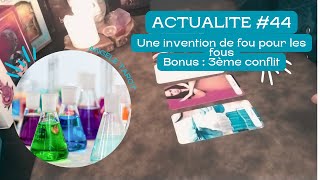 🌟ACTUALITE 44 🌟nouvelle invention de fou pour les fous et 3ème conflit tarot voyance actualite [upl. by Naihtniroc]