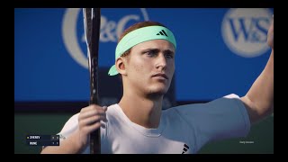 TieBreak 2024 PC Career Rune Cincinnati VS Paire Ruud Zverev Hard difficulty 3070Ti Early Access 5 [upl. by Fregger]