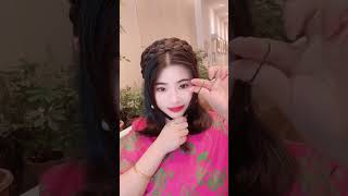 How to apply hairstyle wig in 15 seconds🥰trendingtrending wig hairstyle new Beautiful Girl [upl. by Aeneas]