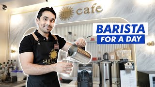 BARISTA FOR A DAY  HASH ALAWI [upl. by Bois]