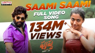 Saami Saami Full Video Song Telugu  Allu Arjun Rashmika  Pushpa Songs  DSP  Sukumar [upl. by Velda686]