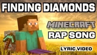 MINECRAFT SONG  FINDING DIAMONDS ANIMATION [upl. by Joli]