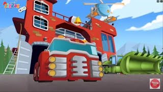 Transformers Rescue Bots Hero Adventures  Episode 1 ZigZagGamerPT [upl. by Mairim386]