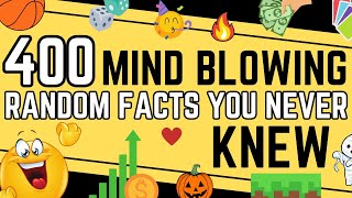 400 Mind Blowing Random Facts You Never Knew  COMPILATION [upl. by Felipa]