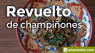 Revuelto de champiñones ¡Receta light 💚 [upl. by Eelrebma30]