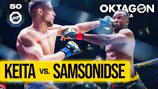 Keita vs Samsonidse  OKTAGON 50 [upl. by Sokcin658]