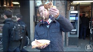 Barstool Pizza Review  The Original Joes Pizza Greenwich Village [upl. by Yenaiv123]