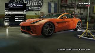 GTA V Dewbauchee Seven70 Customization  Aston Martin One77 Transformation [upl. by Ynnod197]