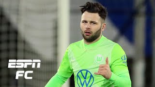 VfL Wolfsburg jump to third after 30 win vs Arminia Bielefeld  ESPN FC Highlights [upl. by Waki]