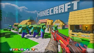 This ICONIC Minecraft Zombies Map Got EVEN BETTER Black Ops 3 [upl. by Radford]