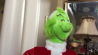 Gemmy life size Grinch [upl. by Acirrehs]