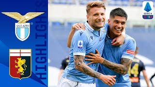 Lazio 43 Genoa  Immobile amp Correa Shine In 7 Goal Thriller  Serie A TIM [upl. by Iliam]