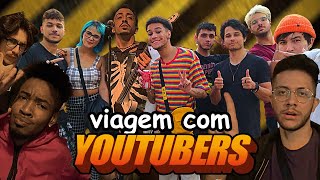 viajei com muitos youtubers pro show do lucas inutilismo [upl. by Aropizt]