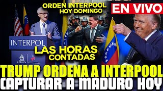 🔴LO ULTIMO TRUMP ORDENA A INTERPOOL CAPTURAR A NICOLAS MADURO HOY MIERCOLES 13 EN VIVO [upl. by Damalis345]