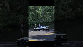 How Takumi deliver Tofu  Initial D  AE86 drift  MT Akina Japan [upl. by Natek]