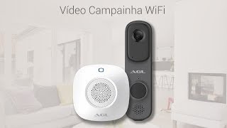 Como instalar vídeo campainha WiFi  AGL [upl. by Nosimaj]