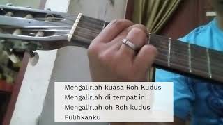 Bagaikan tanah kering yang merindukan air  Instrumental with gitar nada dasar D [upl. by Aisayt]