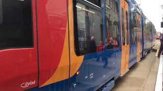 Citylink TramTrain 399205Stagecoach Sheffield SuperTram 107 At Hillsborough [upl. by Cleaves]