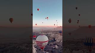 Cappadocia Balloon Ride  The hidden gem of Turkey captured by a travel channel turkey cappadocia [upl. by Trudey97]