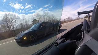 S2000 vs NSX highway pulls [upl. by Maurer913]