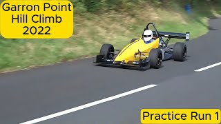 Garron Point Hill Climb  2022  Practice Run 1  Compilation [upl. by Olivero]