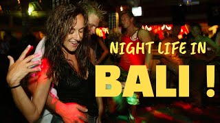 Bali Night Life  kuta nightlife  seminyak nightlife  Canggu nightlife  Bali Tour Part  3 [upl. by Nyrehtac]