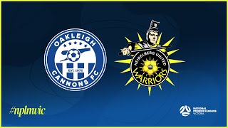 2024 NPLMVIC Round 2 Heidelberg United FC v Oakleigh Cannons FC [upl. by Gargan]