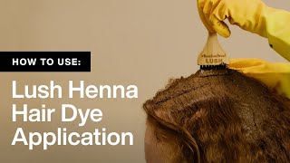 Discover the Secret Trick to Applying LUSH Henna Hair Dye [upl. by Derina]