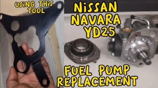 NISSAN NAVARA NP300 YD25 FUEL PUMP REPLACEMENT  NAVARA NP300 REPLACE FUEL PUMP ASSEMBLY [upl. by Gregoor]