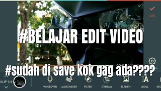 Cara edit video filmorago dan cara mennyimpan videonya [upl. by Zigmund]