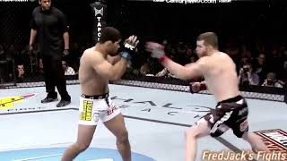 Nate Marquardt vs Rousimar Palhares Highlights Stunning TKO ufc mma natemarquardt tko [upl. by Mylo]