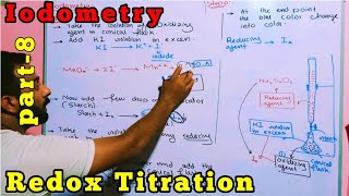 Part8 Iodometry redox Titration [upl. by Kaela]