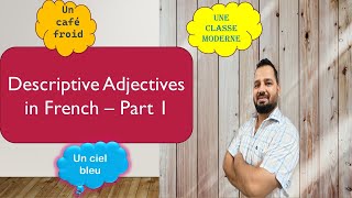 Descriptive adjectives in French  Part 1  Adjective usage and Placement  Frenchdiaries [upl. by Gabbert471]