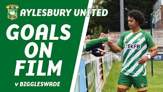 GOALS ON FILM  Aylesbury United 10 Biggleswade  Daniels strike secures Southern League survival [upl. by Mansoor]