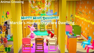 Marcies Daycare Dwelling Animal Crossing New Horizons Happy Home Paradise [upl. by Lyret]