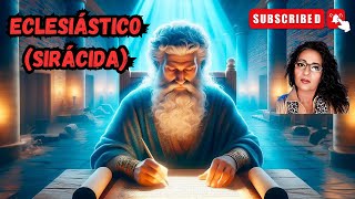 LECTURA DEL LIBRO ECLESIÁSTICO SIRÁCIDA [upl. by Yehc911]