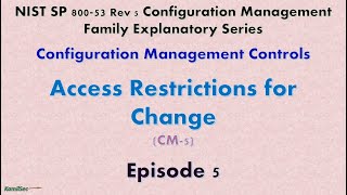 Episode 5 Access Restriction For Change CM5 [upl. by Dorris]