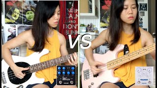 FLEA Signature Jazz Bass VS ERNIE BALL MusicMan Bass  Pedal REVIEW [upl. by Sedrul]